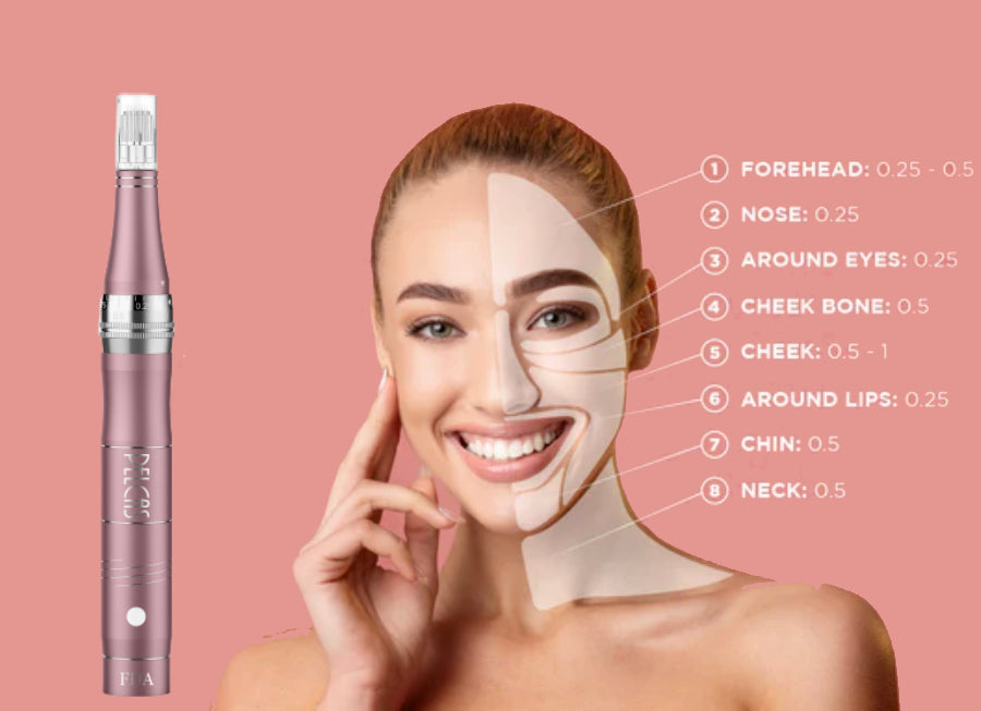 How to Adjust Needle Depth of Microneedling Pen?