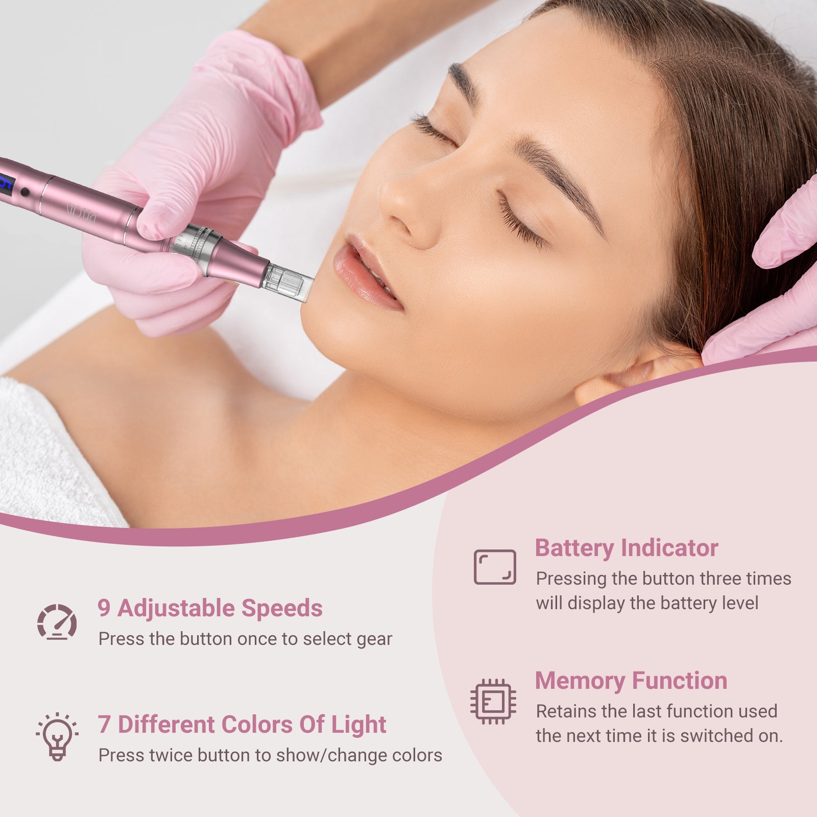 PELCAS V2 Professional Microneedling Pen