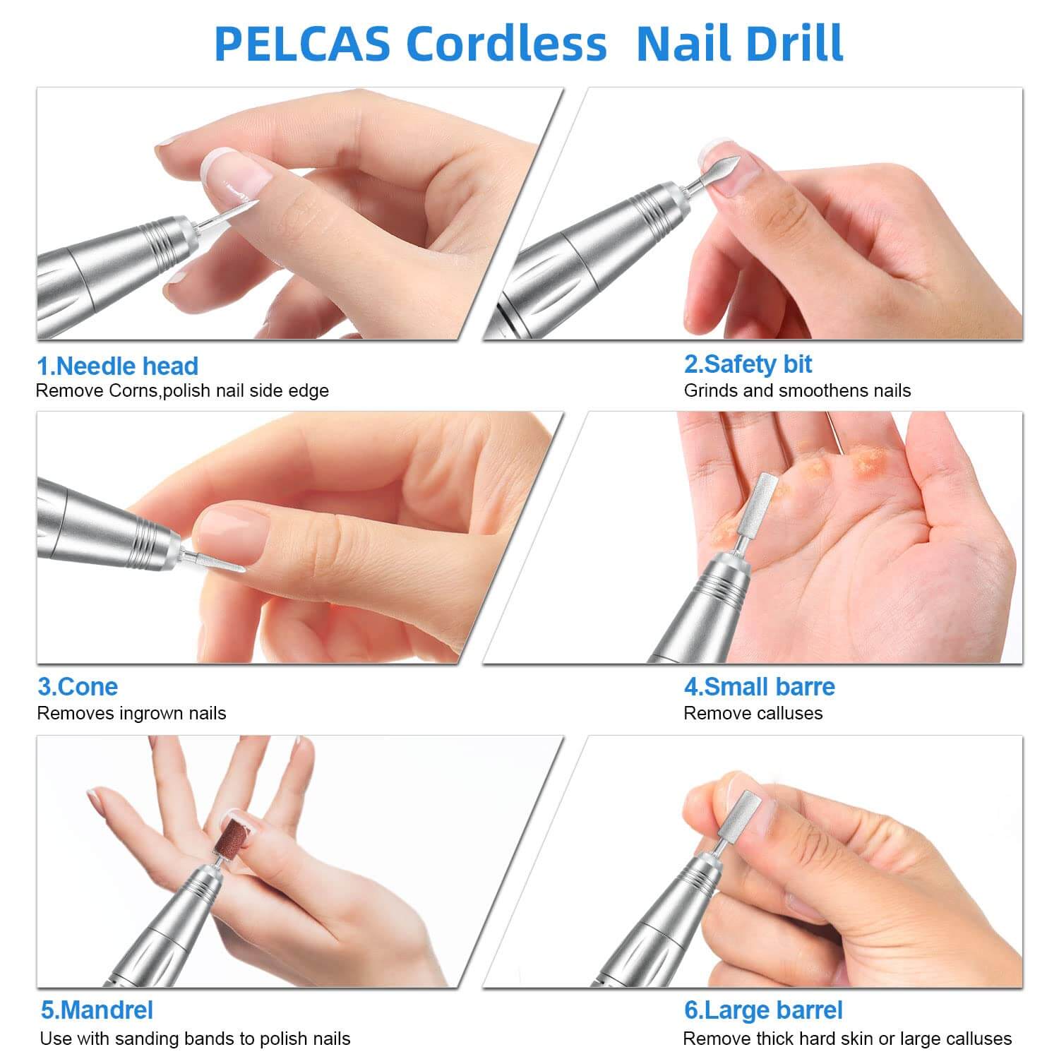 PELCAS nail e file