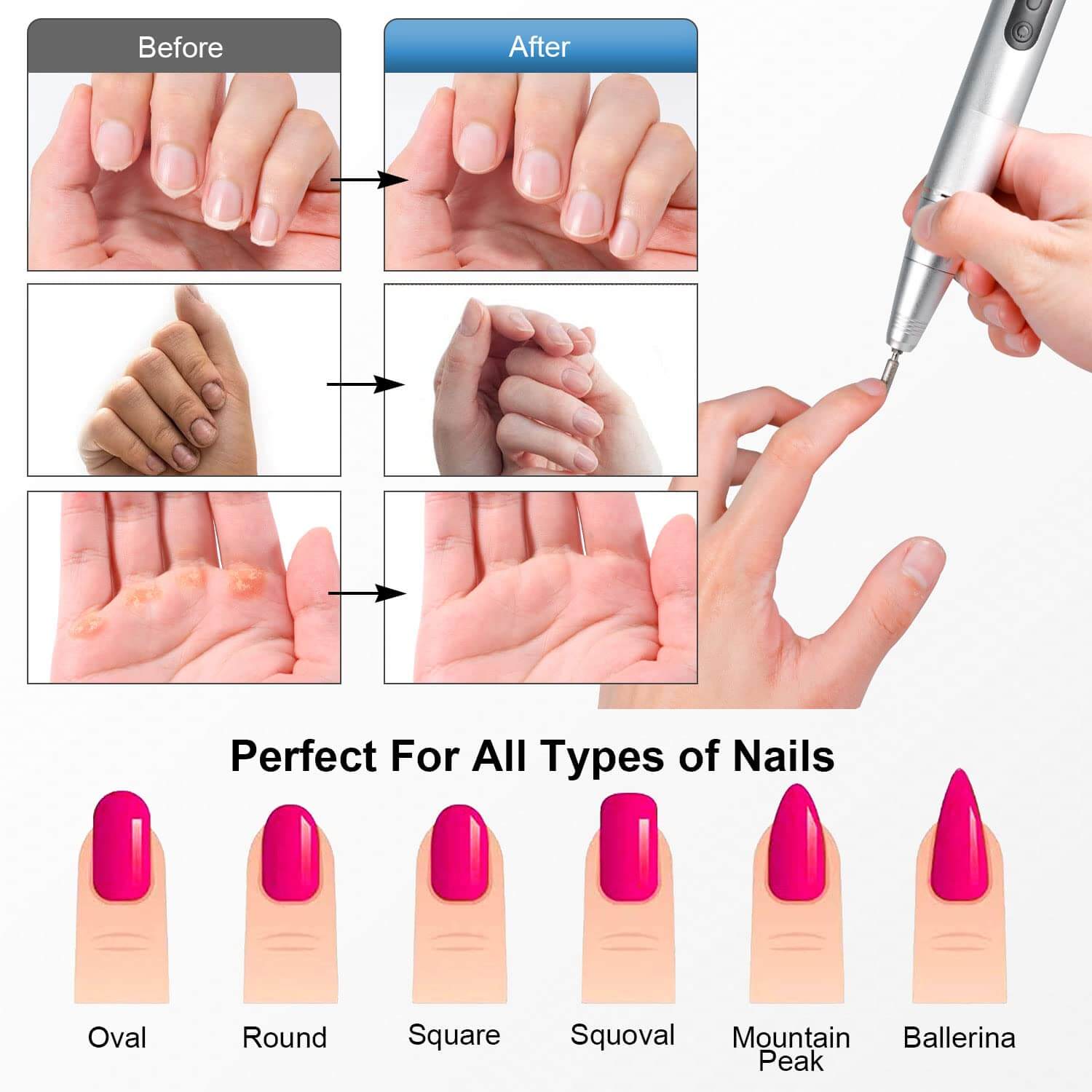 PELCAS nail drill set