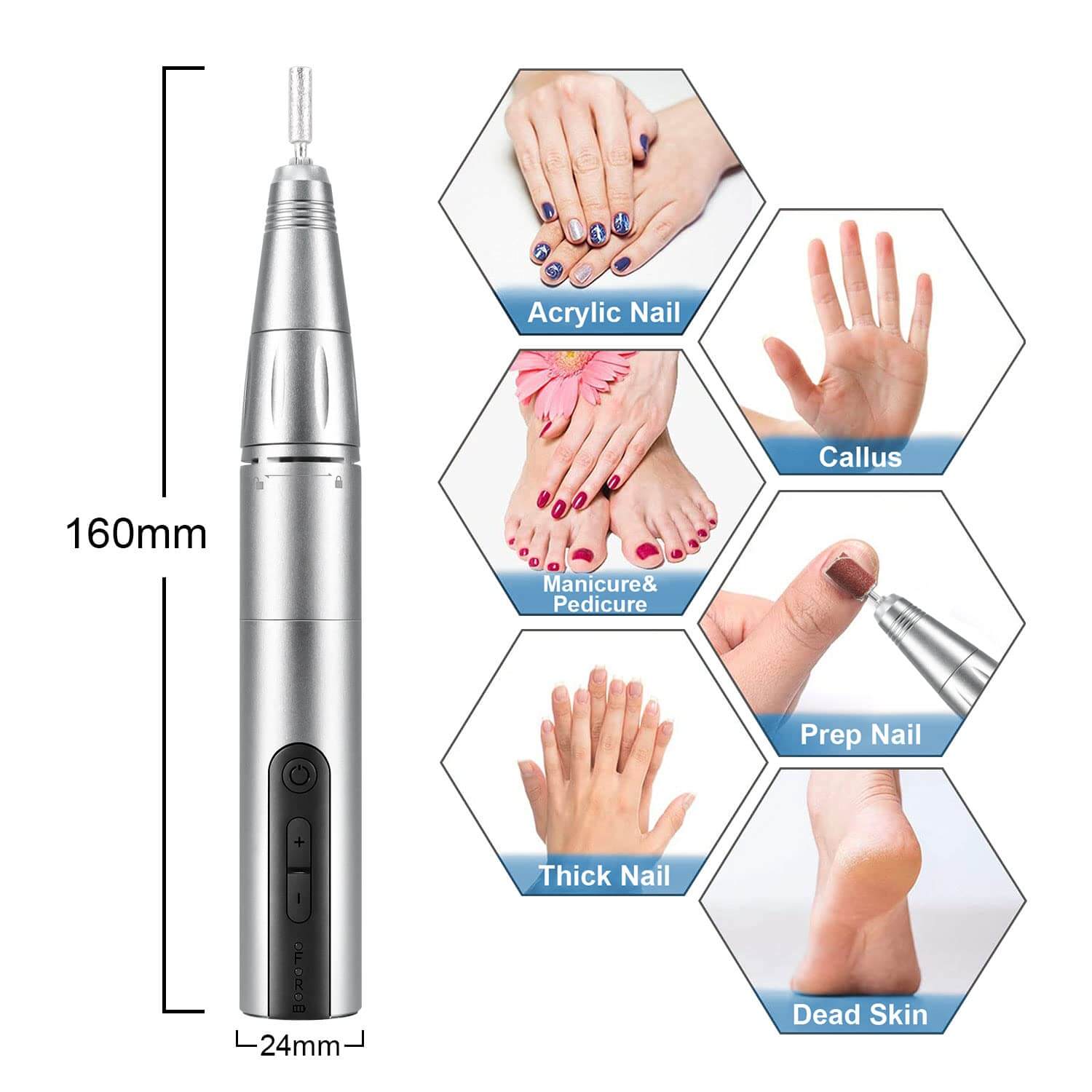 PELCAS electric nail files