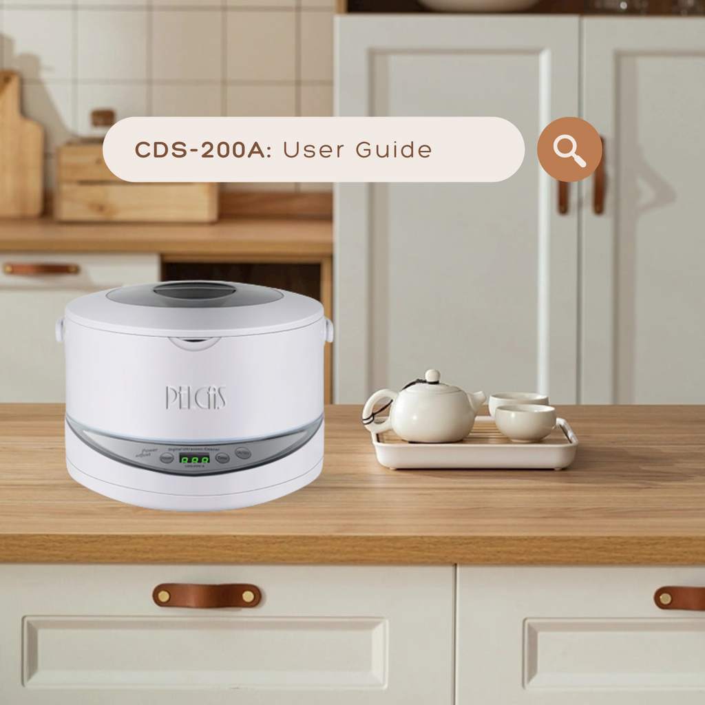 How to Use an Ultrasonic Cleaner: CDS-200A User Guide