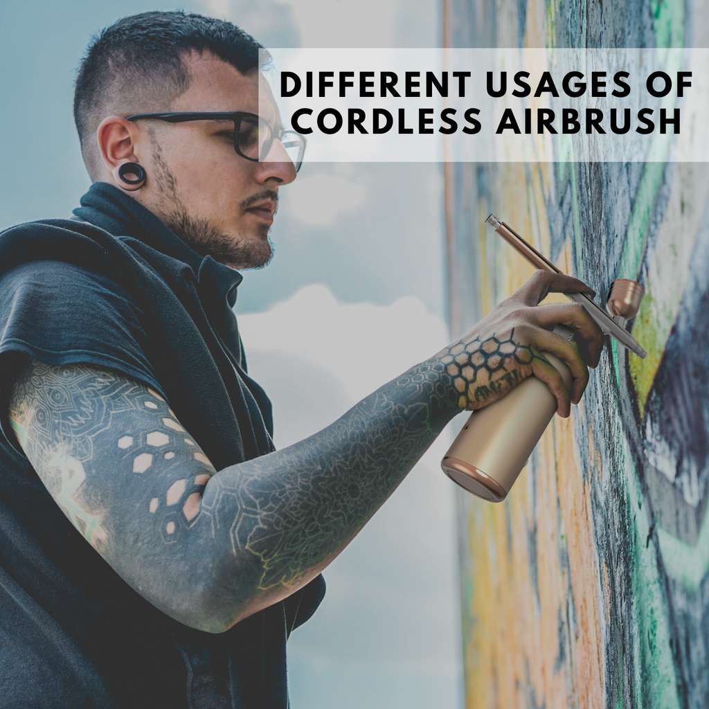 Exploring the Artistic Versatility: Different Usages of Cordless Airbrush