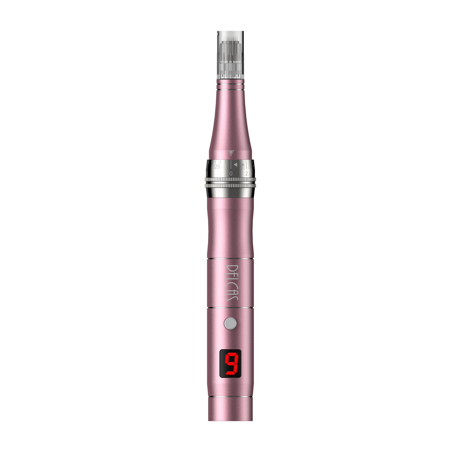 PELCAS 9 Speed Cordless Microneedling Pen Pink