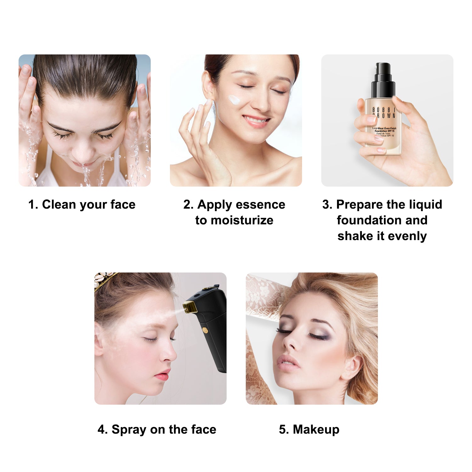 PELCAS airbrush makeup kit