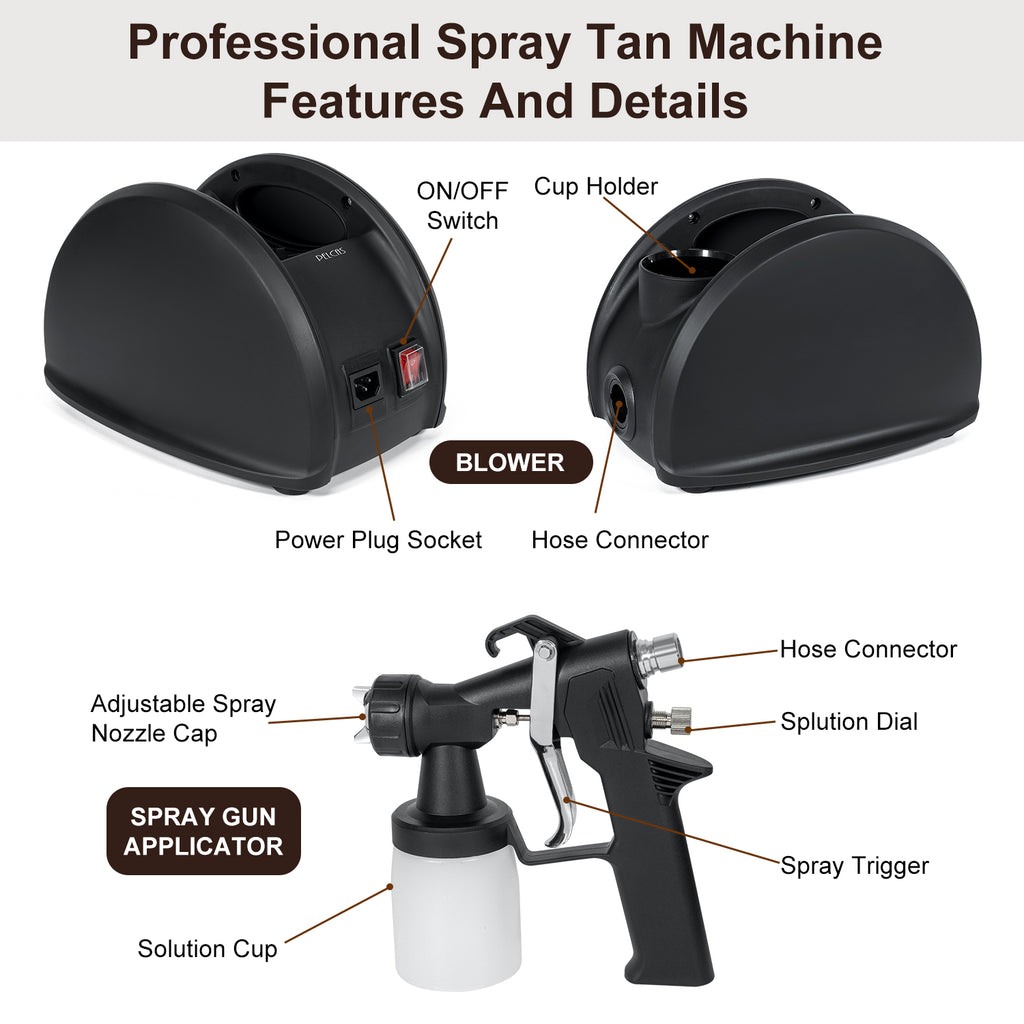 PELCAS HVLP Spray Tanning Kits