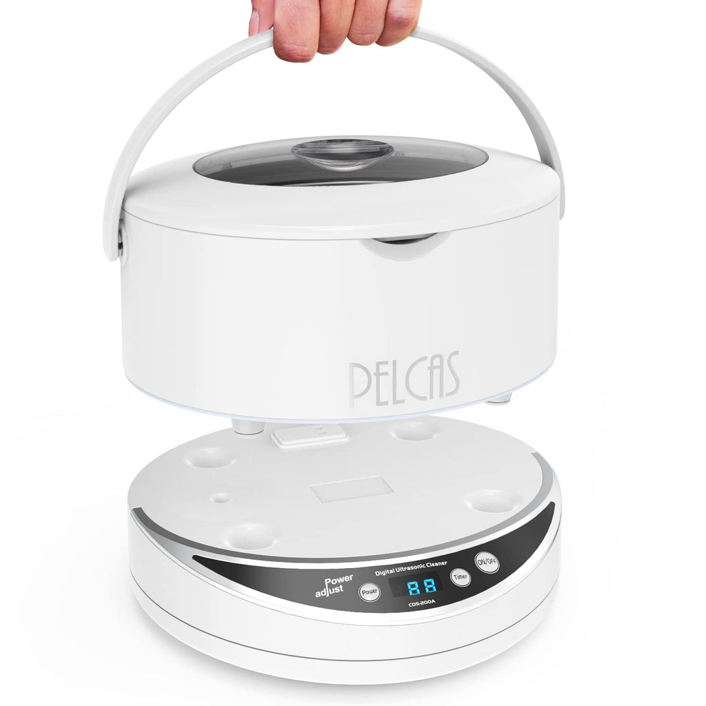 PELCAS CDS-200A Professional Ultrasonic Jewellery Cleaner 750ML with Detachable Tank